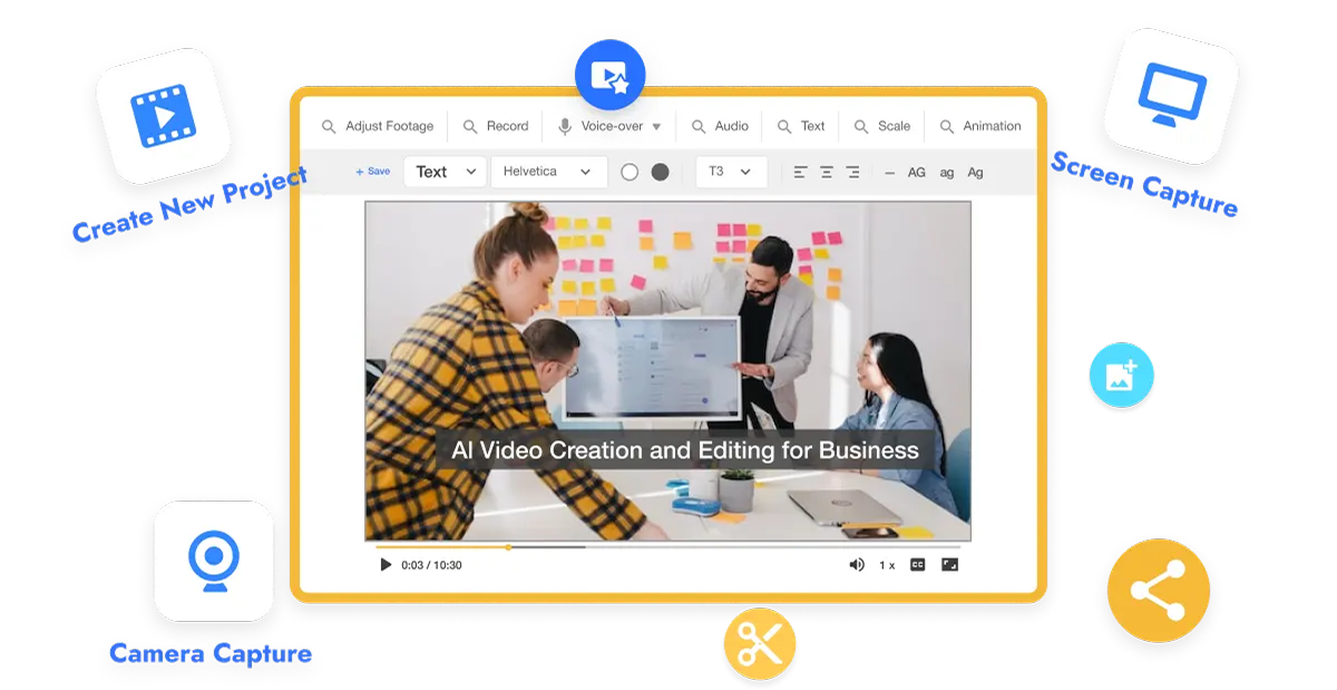 Create more than just news reports with Visla’s news report video creator—make explainers, recaps, and commentary videos with AI editing and collaboration tools.